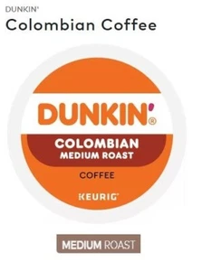 🆕☕ Dunkin Donuts Colombiano Medio TostadoKeurig Café K-cups - Imagen 1 de 1