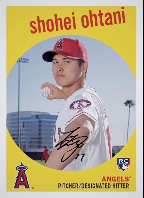 2018 Topps Archives RC Auto Rookie Signature SHOHEI OHTANI Digital - Image 1 of 1