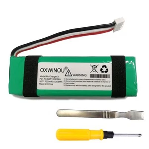 Battery for JBL Charge 3 Battery GSP1029102A Charge3 3.7V 7000mAh 1-Pack - Picture 1 of 1