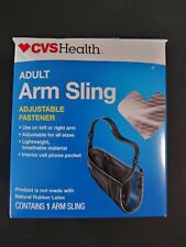 CVS Health Arm Sling Adult with Adjustable Fastener - Right or Left Arm (Black)