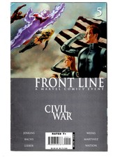 Civil War Front Line #5 - The Accused!  The New Warriors survivor goes on trial!