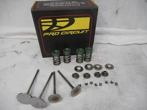Pro Circuit Titanium Intake Exhaust Valves Spring Retainers fit KX250F 2017-2019 - Picture 1 of 6