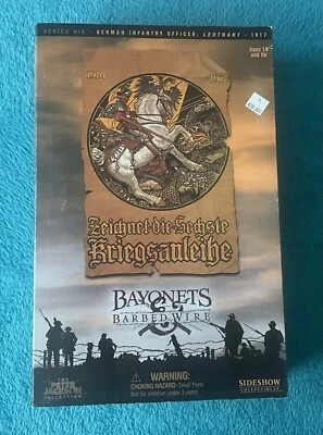 Sideshow - Bayonetas Alambre de púas" Oficial de infantería alemán Teniente 1917!!!! Foto 1 de 4
