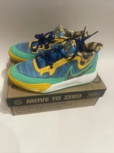 Nike - Kyrie 8 Athletic Shoe Multi-Color/Baltic Blue Youth Size 4.5 DV3018-400 - Picture 1 of 11