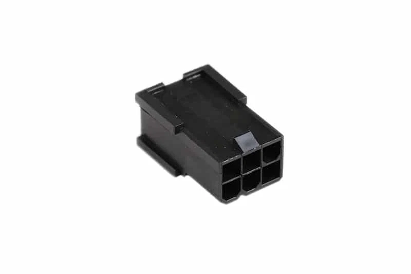 Octix 6 Male pin ATX / EPS Power Connector - Black UK - Image 1 of 1