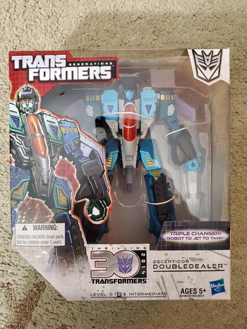 Transformers Thrilling 30 Doubledealer Voyager Brand New Sealed Classics CHUG Cover
