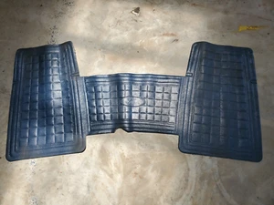 Ford 1979 Galaxie D9AZ-6613086-B Vinyl Leather Grain Full Width Floor Mat Blue - Picture 1 of 2