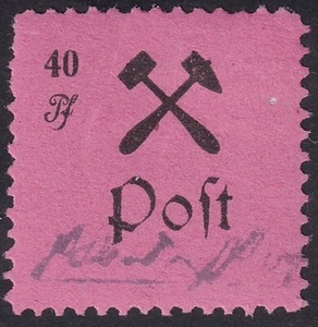 Großräschen 40 Pf. Mi.Nr 27 b III ungebraucht geprüft BPP Mi.Wert 1000 € (658) - Picture 1 of 4