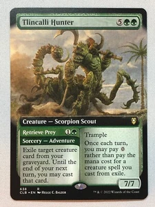 MTG Commander Legends: Battle for Baldur's Gate Tlincalli Hunter (Extended Art) - Picture 1 of 1