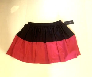 POLO RALPH LAUREN Elastic Waistband Flared Striped Skirt Girl's L (12-14) Navy - Picture 1 of 6