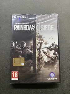 Tom Clancy's Rainbow Six Siege PC CD-Rom New Sealed PAL VideoGame - Imagen 1 de 2