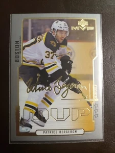 2020-21 Patrice Bergeron 20th Anniversary MVP Hockey Upper Deck - Picture 1 of 2