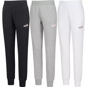 ellesse Freizeit Mode Sport Damen Jogginghose Hose weiß schwarz grau neu - Bild 1 von 4