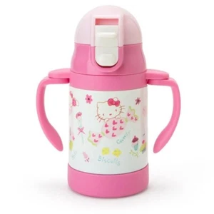 (ASK availability first)SANRIO Hello Kitty Stainless Straw Mug (Baby) new - Picture 1 of 7