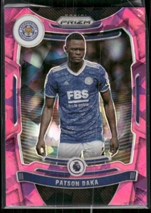 2021-22 Prizm Premier League PINK ICE Patson Daka #27 (JM) - Picture 1 of 2