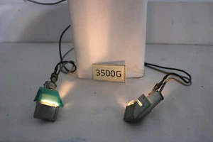 1973 OLDSMOBILE TORONADO DASH COURTESY LIGHTS MOUNTING BRACKETS, SOCKETS, WIRES - Picture 1 of 10