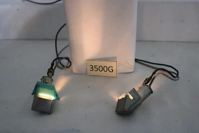 1973 OLDSMOBILE TORONADO DASH COURTESY LIGHTS MOUNTING BRACKETS, SOCKETS, WIRES - Image 1 of 4