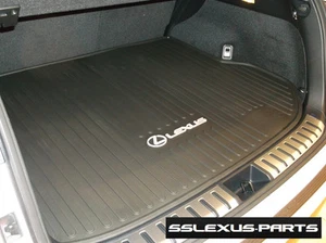 Lexus NX200T NX300 (2015-2018) OEM Genuine ALL WEATHER RUBBER CARGO MAT (Black) - Picture 1 of 2