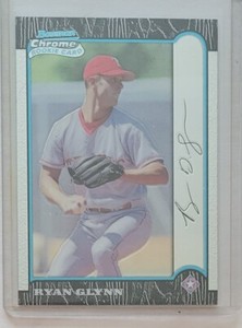 1999 Bowman Chrome #182 Ryan Glynn Texas Rangers Baseball Card 