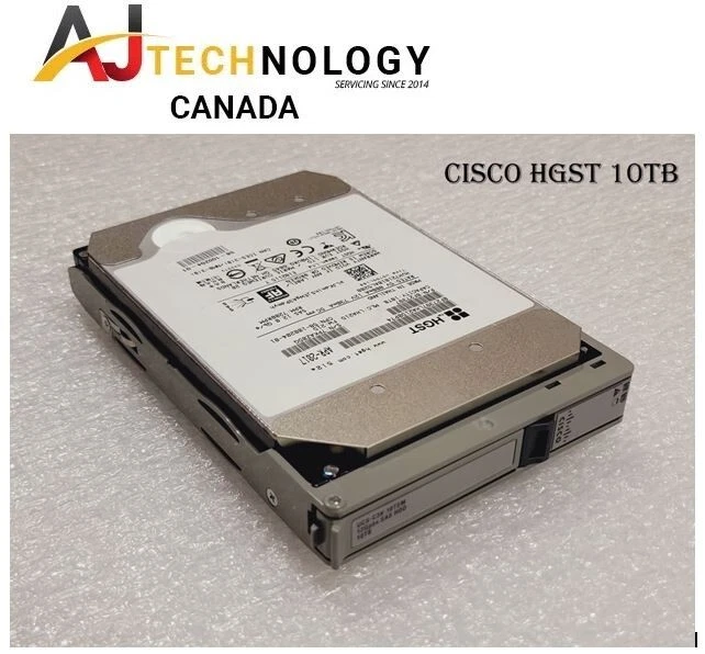 HGST SAS Internal Hard Disk Drives 10 TB Storage Capacity for sale