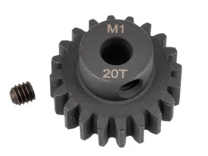 RT Motorritzel Modul 1 Stahl 20 Zähne1/8 Buggy GT für 5mm Welle RT5000-20 - Bild 1 von 2