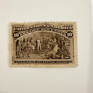 U.S. Scott #237 The 10 Cent Columbian Exposition Issue 1893 - Picture 1 of 3