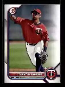 2022 Bowman Draft Paper Danny De Andrade Minnesota Twins #BD-107 5 Card Lot - Bild 1 von 1