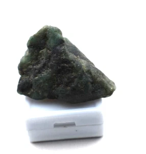 80. 48Ct Certified Natural Colombia Green Emerald Rough Loose Quality Gemstone - Picture 1 of 5