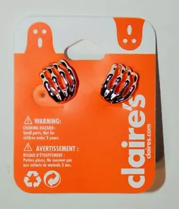 Pendientes Manos Esqueleto Claire's, Tipo Post, Góticos - Imagen 1 de 1