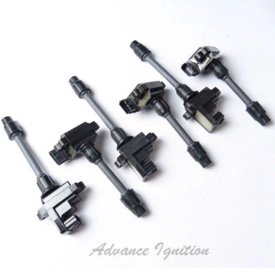 BOBINA DE ENCENDIDO 6 PIEZAS Q3JNS302 Q3JNS303 para Nissan Máxima INFINITI I30 V6 3,0 L Foto 1 de 4