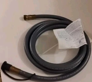 Propane Gas Connector 10ft. Natural HoseWith Quick Connect-Discont WP1/2 PSI 3/8 - Picture 1 of 6