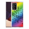 For Samsung Galaxy Note 20 ULTRA Phone Case, Slim-Fit - Music Note/Rainbow