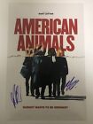 * AMERICAN ANIMALS * signed 12x18 poster * KEOGHAN JENNER ABRAHAMSON * 1
