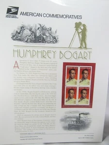 1997 Humphrey Bogart 32 cent US Postal Stamps original packaging item 519 - Picture 1 of 10