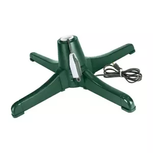 Electric Christmas Tree Rotating Stand US 110V 360 Degree Revolving Xmas Tree - Picture 1 of 6