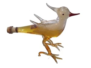 Bols Parfait Amour uccello vetro soffiato mignon collezione blown glass animal - Foto 1 di 11