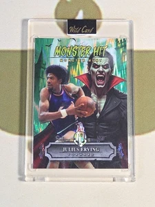 2025 Wild Card Haunted Hits Multisport JULIUS ERVING 1/1 🔥 Monster Hit  - Bild 1 von 2