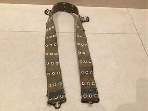 Cintura Cinturone Militare Esercito Divisa Mimetica Anni 70 - Foto 1 di 6