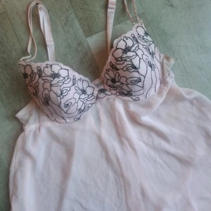 Pigiama Barbie Setoso Rosa Incantata Media Lingerie Babydoll Pizzo Y2k Nero - Foto 1 di 10