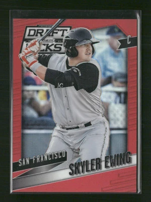 2014 Panini Prizm Perennial Draft Picks #62 Skyler Ewing Prizms Red #/100 - Image 1 of 2