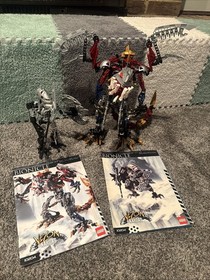 Bionicle Vezon and Kardas 10204 MINT READ