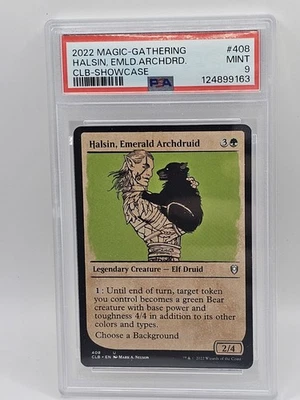 PSA 9 Halsin, (Showcase) Commander Legends: Battle for Baldur's Gate MTG - Image 1 of 3