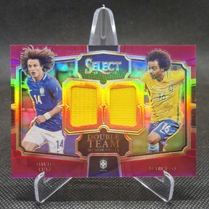 2017-18 Panini Seleziona Calcio - David Luiz & Marcelo Doppia Squadra Memorabilia /199 - Foto 1 di 3