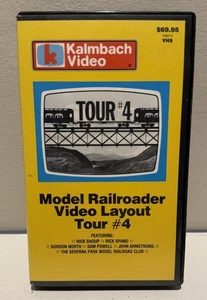 Model Railroader Video Layout Tour VHS #4 Kalmbach Video - Picture 1 of 1