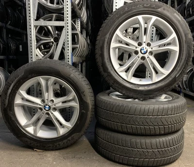 4x Original BMW Winterräder 225/60 R18 104H - für X3 G01 X4 G02 2149 - Bild 1 von 3