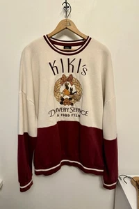 Erwachsene Large Kikis Lieferservice Studio Ghibli Pullover Rundhalsausschnitt Sweatshirt - Bild 1 von 10