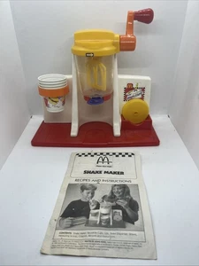 Vintage 1993 McDonalds Hamburger Shake Maker Spielset Happy Meal funktionstüchtig - Bild 1 von 16