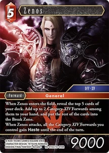 Zenos - Re / English / Near Mint FF - Picture 1 of 1