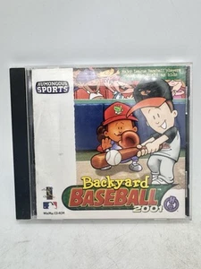 Backyard Baseball 2001 (PC CD-ROM Windows 95/98 + Mac) Humongous Sports, MLB - Picture 1 of 5