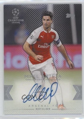 2015-16 Topps UCL Showcase Auto Mikel Arteta #CLA-MA Auto - Image 1 of 2